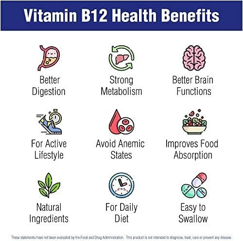 Vitamina B-12 Marca Natural Systems, 1000 Mcg, 60 Pastilhas - Imagem 3