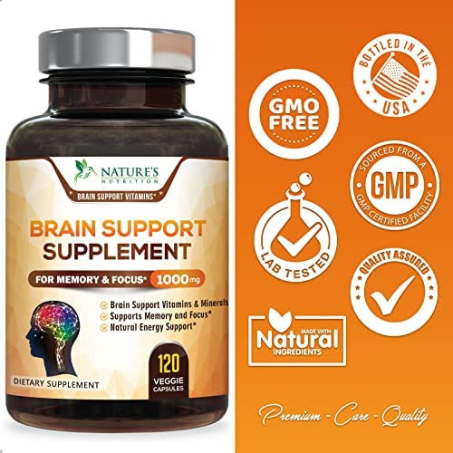 Suplemento Cerebral Nootrópico Para Memória, Foco E Concent - Imagem 3