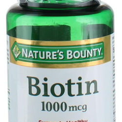 Biotina Da Natures Bounty, Suplemento Vitamínico, Apoia O Me