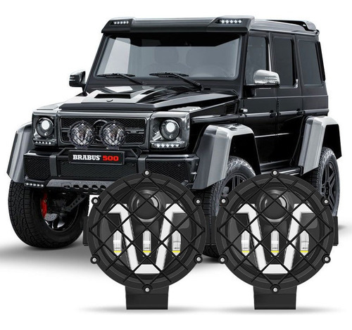 1pcs Faróis De Led Para Carro Universal/jeep Wrangler/tacoma