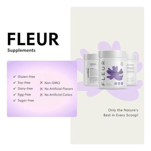 Suplemento De Resveratrol Fleur, Resveratrol Trans De Força - Imagem 3