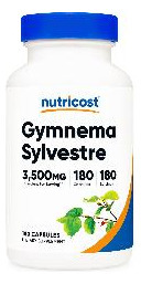 Suplemento Nutricost: Extrato De Gymnema Sylvestre 3500mg 18 - Imagem 2