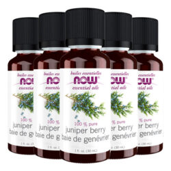 Óleo Bagas Zimbro Now Foods Juniper Berry 30ml Importado 5un
