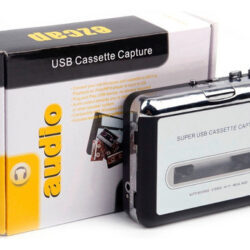 Leitor De Cassetes Usb, Conversor De Cassete Para Mp3