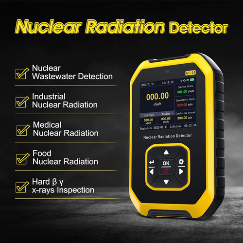 Detector De Radiação Nuclear Com Contador Geiger - Imagem 2