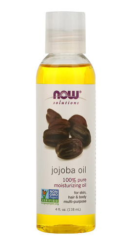 Óleo De Jojoba 118ml Hidratante 100% Puro Nowfoods Importado
