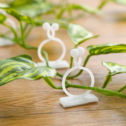 100pcs Planta Fixação Ganchos Prendedor De Fio Para Jardim C - Imagem 7
