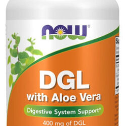 Now Foods Supplements, Dgl Com Aloe Vera (alcaçuz Deglicirri