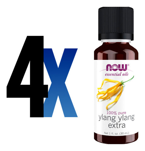 Óleo Extra De Ylang Ylang Now Foods 30ml Puro Importado 4un - Imagem 2
