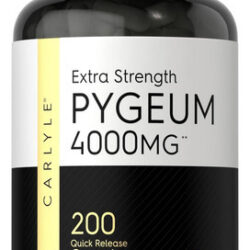 Extrato De Casca De Carlyle Pygeum Africanum 4000mg | 200 Cá