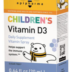 Spray De Suplemento De Vitamina D3 Para Crianças Apipharma -