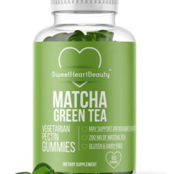 Vitamina Gomosa De Extrato De Chá Verde Matcha Com Extrato D