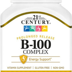 21st Century B 100 Cápsulas Complexas De Liberação Prolongad
