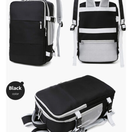 Mochila De Viagem Antifurto Multifuncional Para Laptop - Imagem 13