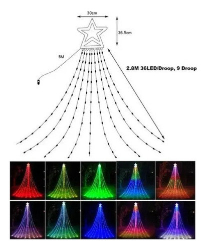 Cb Novas Luzes Inteligentes De Corda Para Árvore De Natal - Imagem 2