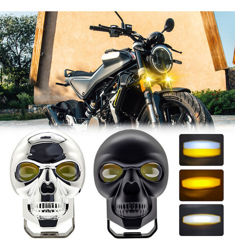 Faróis De Motocicleta Bar Driving Pod Refletor De Motociclet - Imagem 5