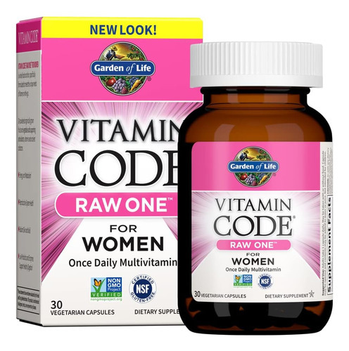 Multivitamínico Garden Of Life Para Mulheres, Vitamin Code
