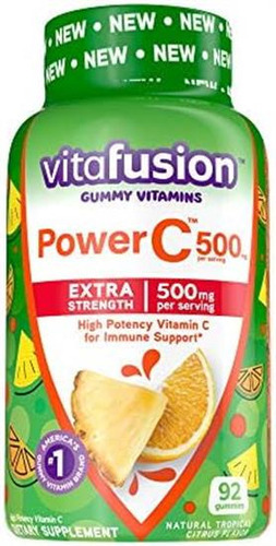 Vitamina C Vitafusion 500 Mg 92 Gomitas - Imagem 10