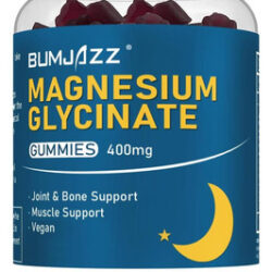 Gomas De Glicinato De Magnésio Bumjazz 400mg - L-treonato De