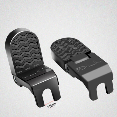 2 Peças Pedais Traseiros De Bicicleta Leves Pedaleira 10 Mm - Imagem 9