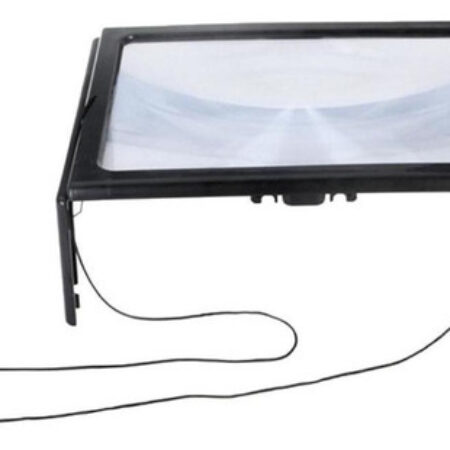 Lupa Gigante Grande Com Viva-voz Com Ampliador De Luz Led - Imagem 6