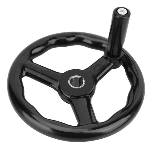 Y Volante De Torno De Baquelite Antiderrapante Preto De 3 - Imagem 10