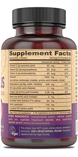 Deva Vegan Vitamins Cal-mag Plus, 90 Count - Imagem 3
