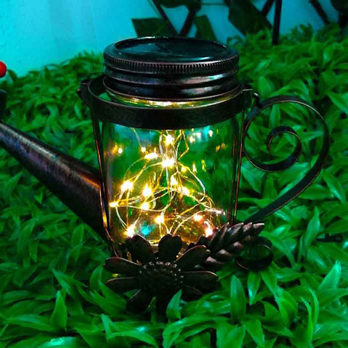 Lâmpada Led Para Regador Luz Solar À Prova D"água Para - Imagem 7