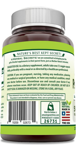 Suplemento De Casca De Psyllium De Segredos De Ervas | 500mg - Imagem 3