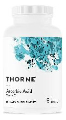Suplemento De Vitamina C Ácido Ascórbico Thorne 1000mg 60 Cá - Imagem 2