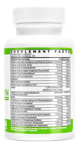 Cápsula Multivitamina Barislim Que Uma Vez Diariamente - 45m - Imagem 2