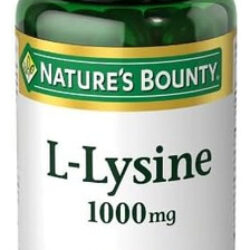 Nature's Bounty L-lisina 1000mg 120 Comprimidos