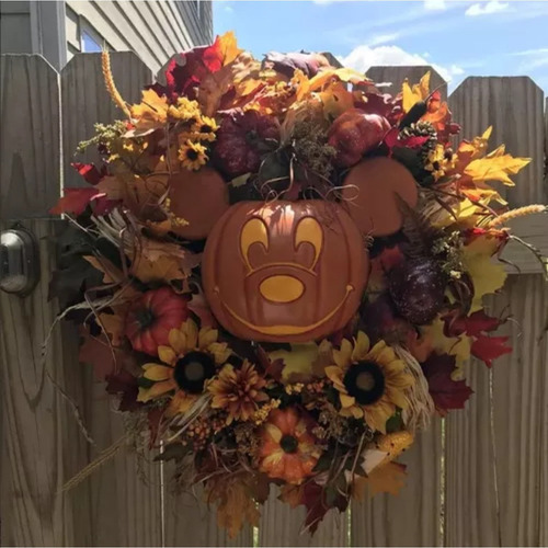 Nuevo Decoração De Guirlanda De Abóbora De Outono Halloween - Imagem 7