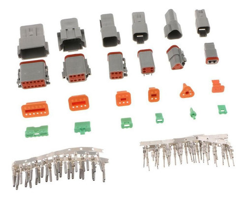 Kits De Conectores Cinza Genuínos Da Série Deutsch Dt 2 3 4 - Imagem 9