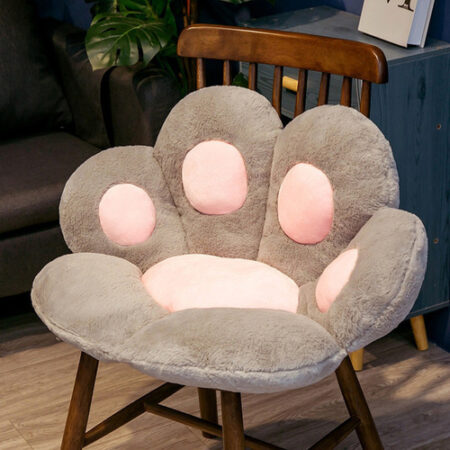 Sofá Bear Paw Lazy Almofada De Assento Fofa De Pelúcia 60×70 — foto 4
