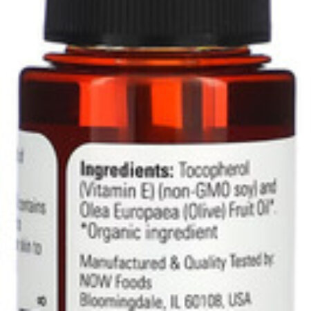 Óleo De Vitamina E Now Foods 2300iu 30ml Importado 3un - Imagem 4