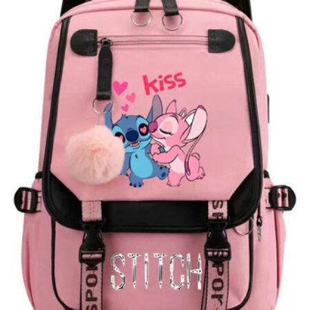 Mochila De Grande Capacidade 2024 New Series Stitch W1 - Imagem 30