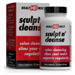 Health Direct Sculpt N Cleanse 50ct: Limpeza Do Cólon, Desi