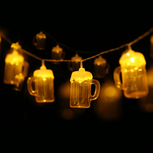 Caneca De Cerveja De 6,5 Pés E 10 Led String Lights Decoive - Imagem 4