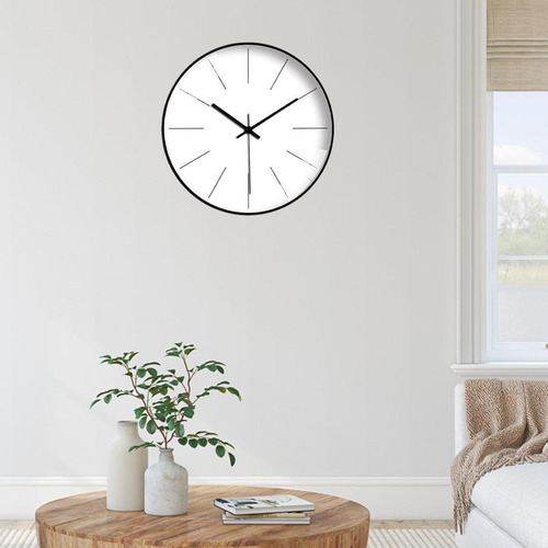 Relógios De Quarto Ouro Decoração Banheiro Branco Preto - Imagem 3