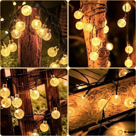 Decoracao Natalina Externa Luzes De Natal Decoracao 7m 50led - Imagem 4