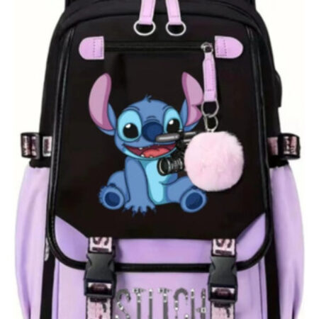 Mochila De Grande Capacidade 2024 New Series Stitch W1 - Imagem 23