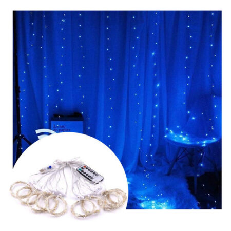 Pisca Pisca Natal 100 Led 3m Prova D'água 110/220v 8 Funções - Imagem 13