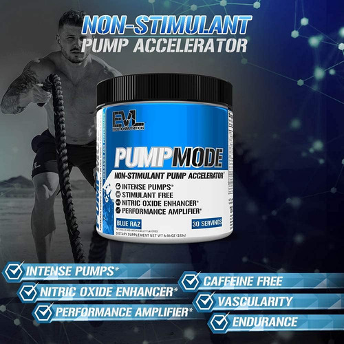 Suplemento De Óxido Nítrico Evl Pumpmode - Pó Pré-treino De - Imagem 5