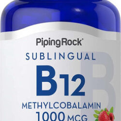 Vitamina B-12 Marca Piping Rock, 1000 Mcg, 120 Comprimidos