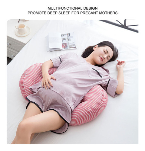 (r) Almohada Para Mulheres Embarazadas, Soporte Para Dormir - Imagem 6