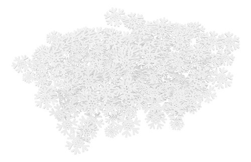 - 200 Peças De Fatias De Madeira De Floco De Neve 20 Mm 25 - Imagem 2