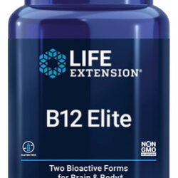 Vitamina B-12 Marca Life Extension, 1000 Mcg, 60 Pastilhas