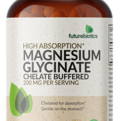 Futurebiotics Glicinato De Magnésio 200 Mg Por Porção Quelat