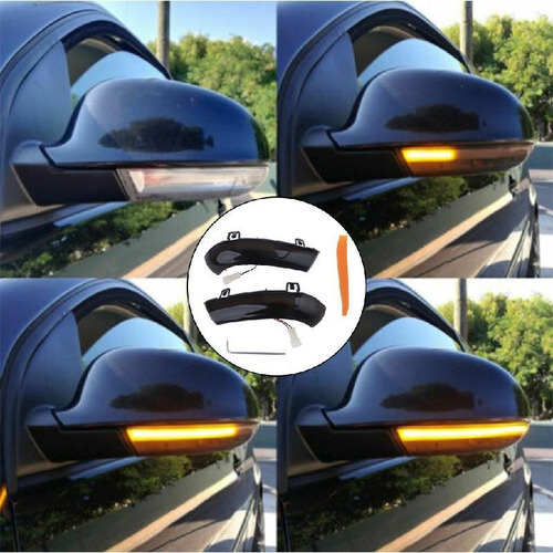 Indicador De Espelho De Luz Anal Para Passat B6 Vw Golf 5 Je - Imagem 2
